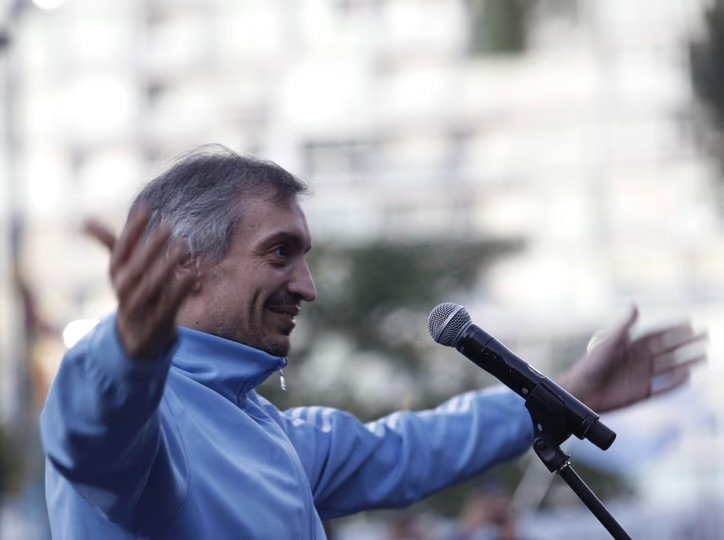 Máximo Kirchner en el hospital tras recibir el alta