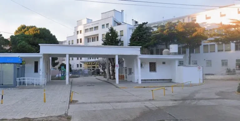 Hospital Regional de Comodoro Rivadavia donde fue atendido Ángel Nicolás López