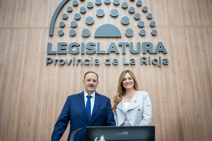 Ricardo Quintela en la Legislatura de La Rioja durante la apertura de sesiones