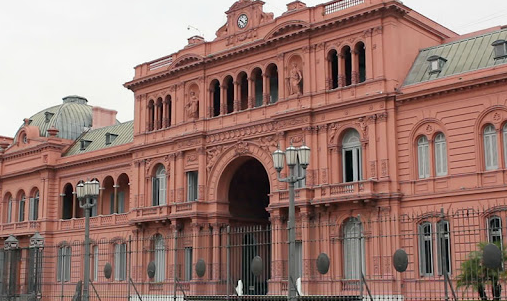 Fachada de la Casa Rosada