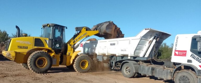 Trabajos de mantenimiento vial en rutas de La Rioja